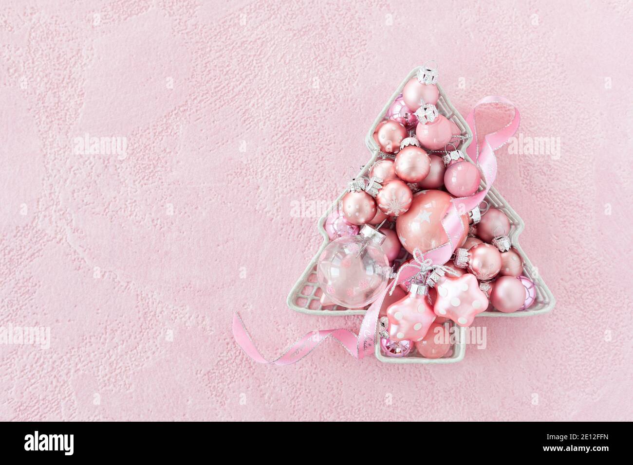 Cheerful Christmas Background Stock Photo