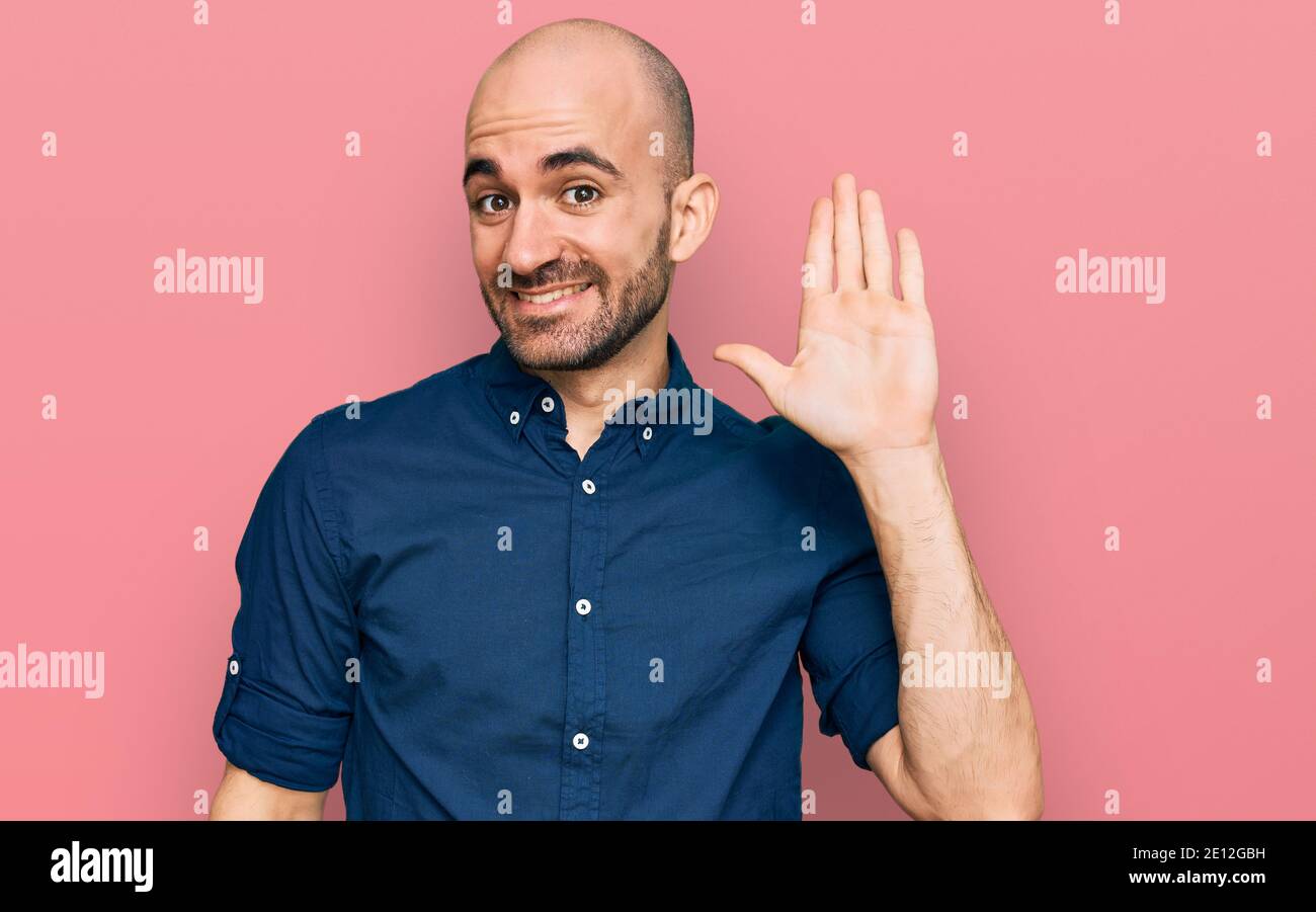 Bald man hi hi-res stock photography and images - Alamy