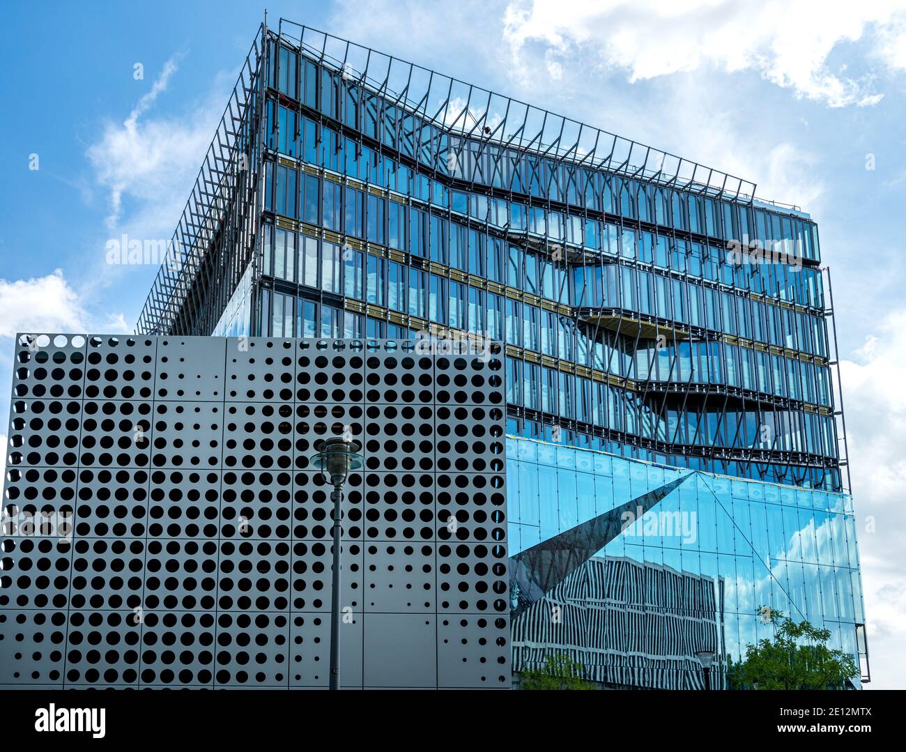 The Construction Site Of The Cube On The Washingtonplatz At The Berlin ...