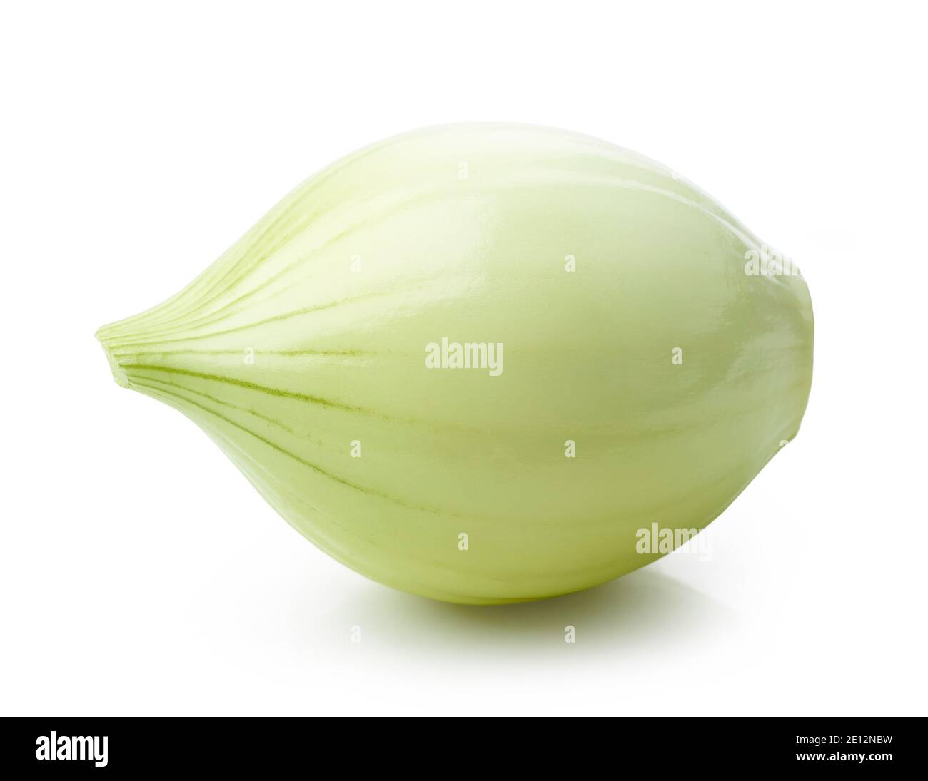fresh raw peeled onion isolated on white background Stock Photo - Alamy