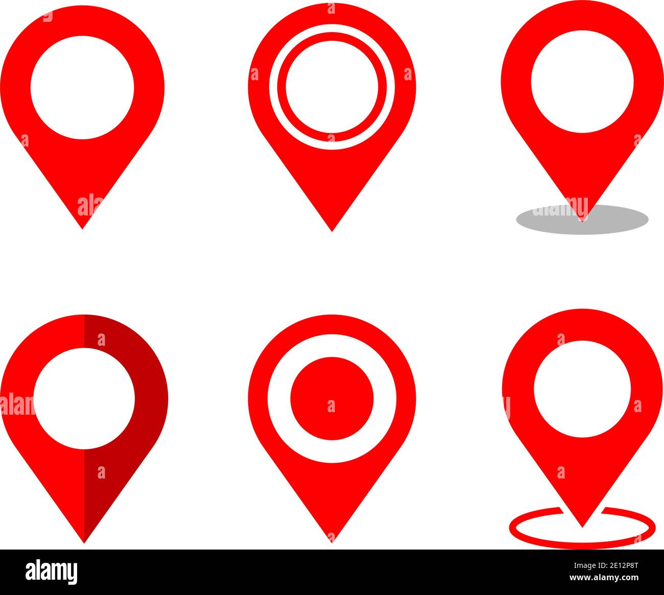 Pin Point Locator Map Icon Vector Illustration Stock Vector