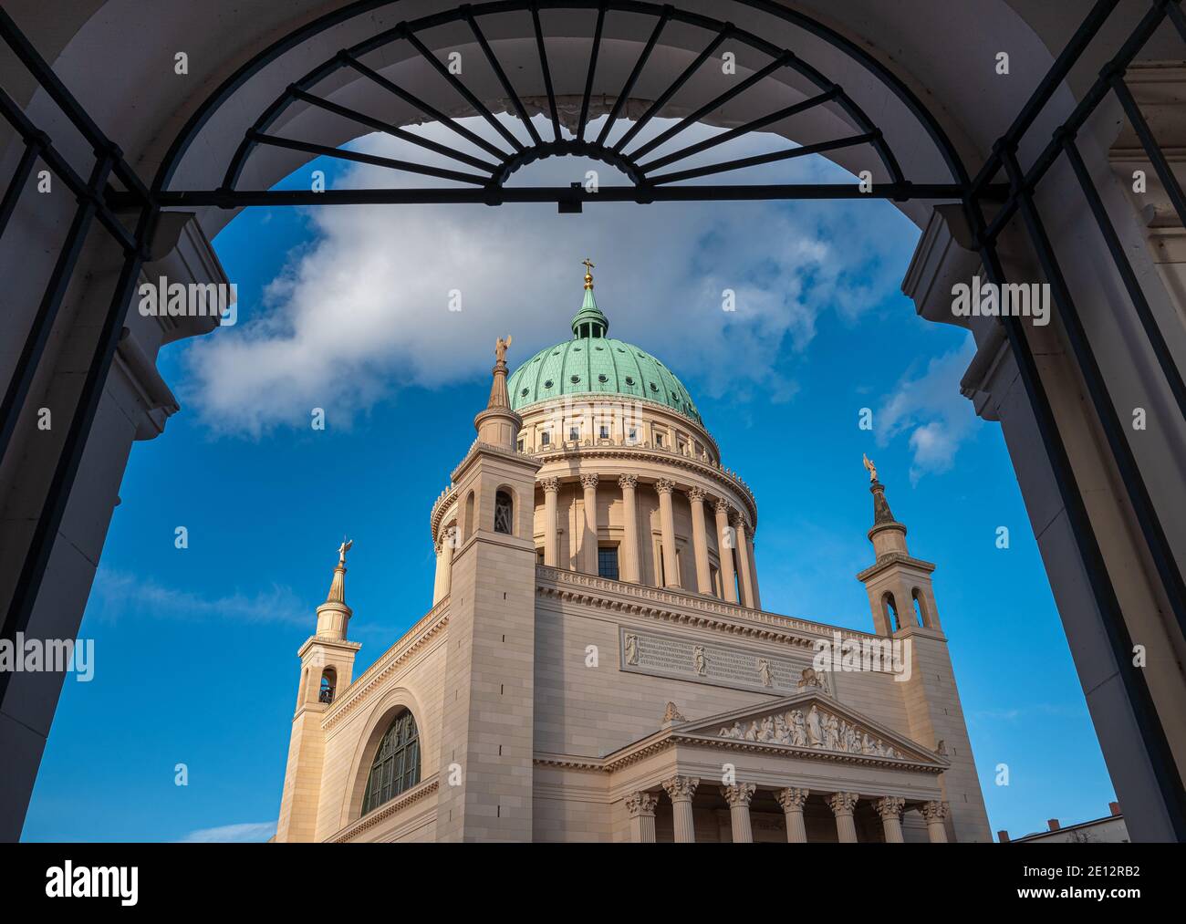 The Nikolaikirche In Potsdam Stock Photo