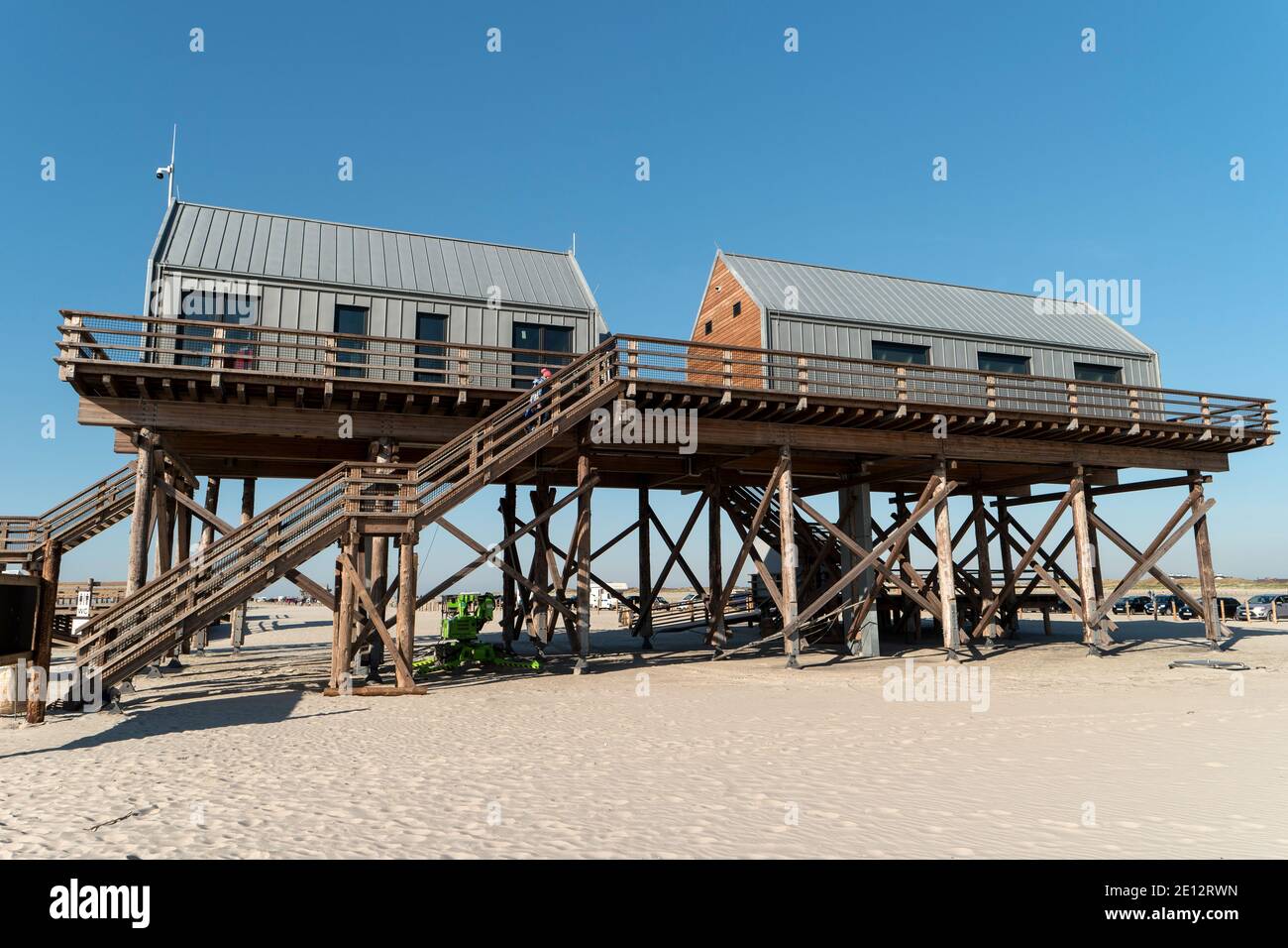 St. Peterording Stilt House Pfahlbau Pfahlbauten Beach Sankt Peter