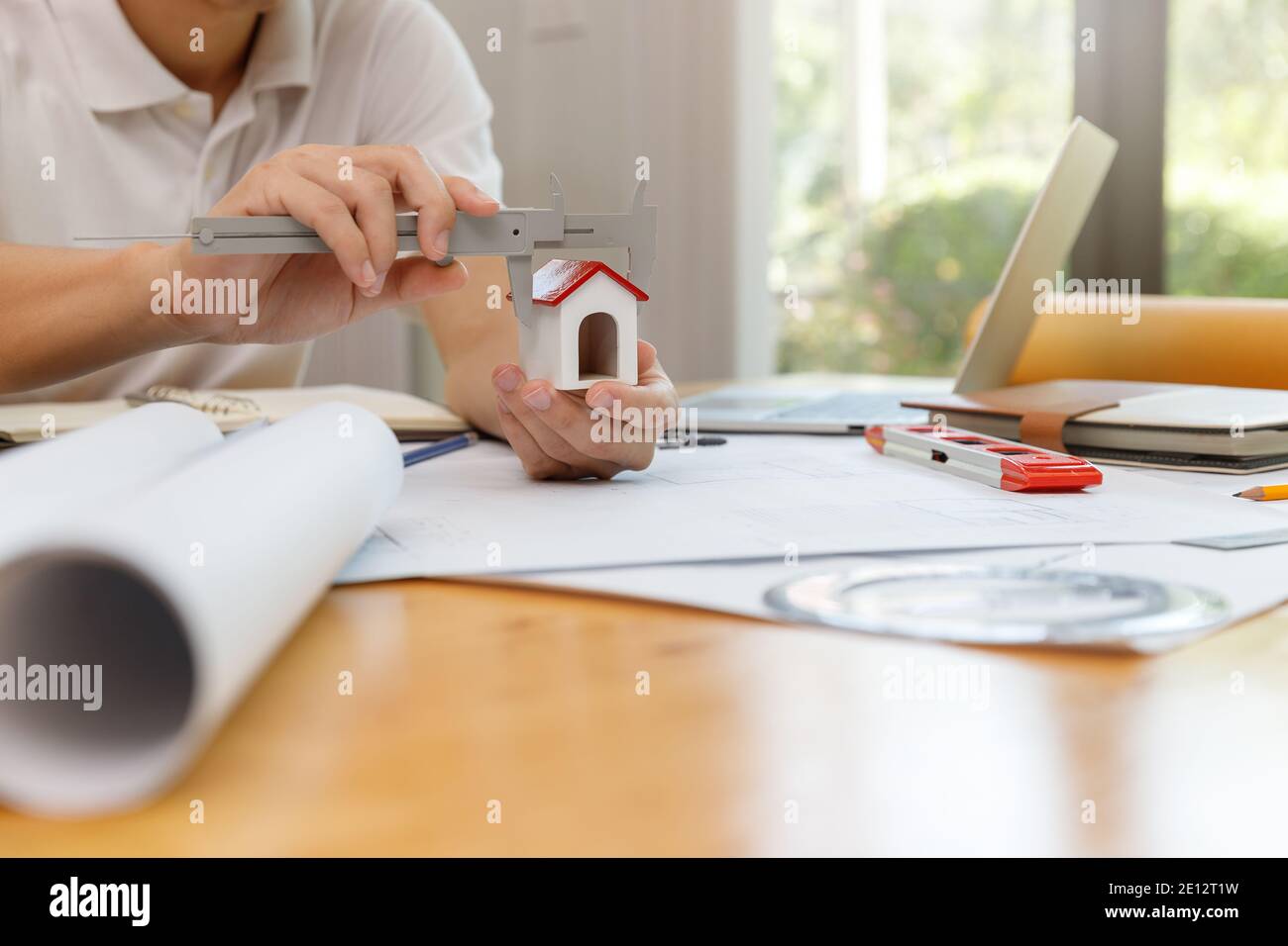 Engineer and Architect concept, Engineer Architects and Interior ...