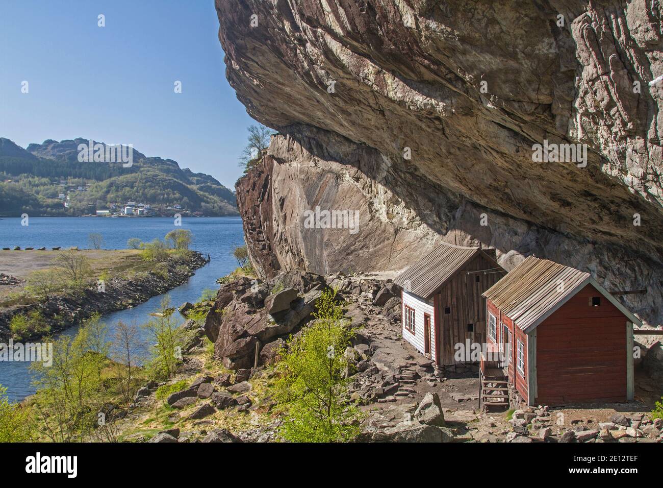Brighter - These Rock Houses Are Absolutely Rainproof Even Without A Roof Stock Photo