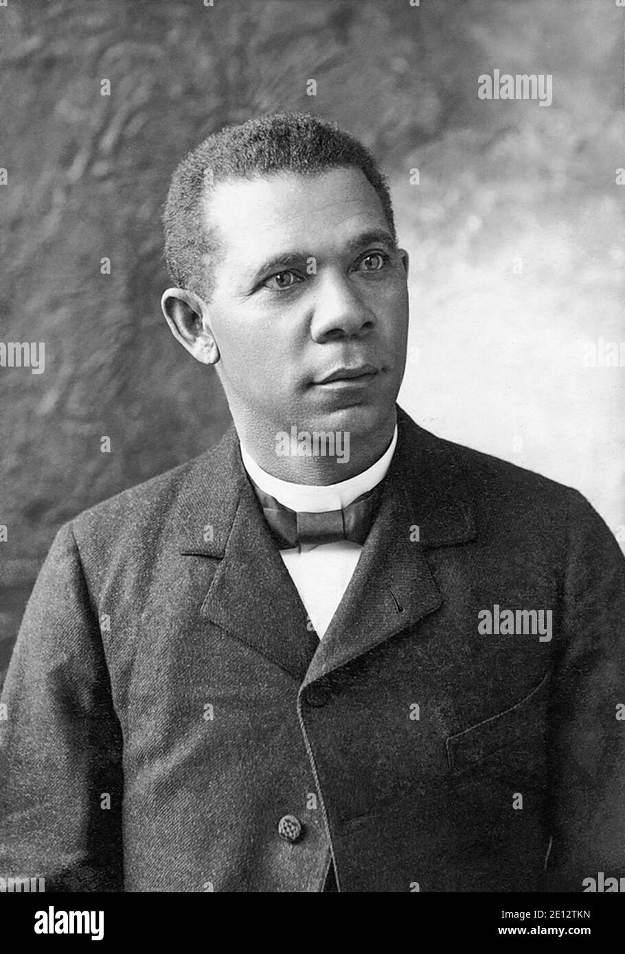 Booker T. Washington (1856-1915), c1895. Stock Photo