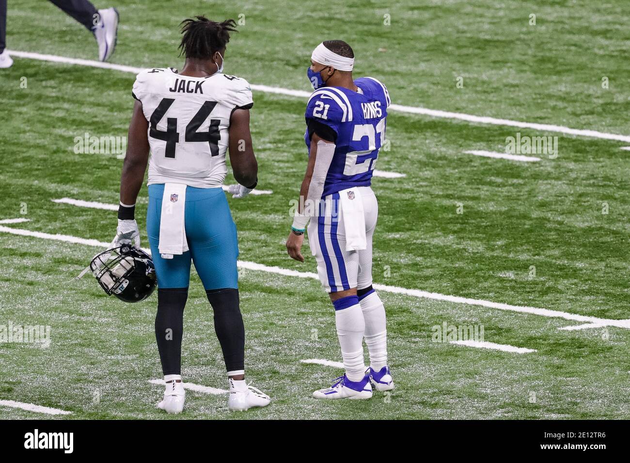 Jacksonville jaguars linebacker myles jack 44 hi-res stock