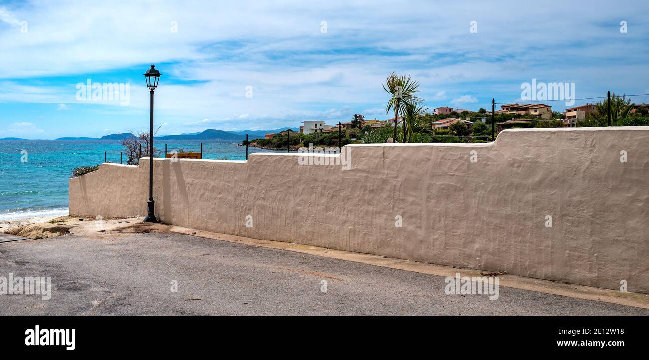 Private Property By The Sea Stock Photo