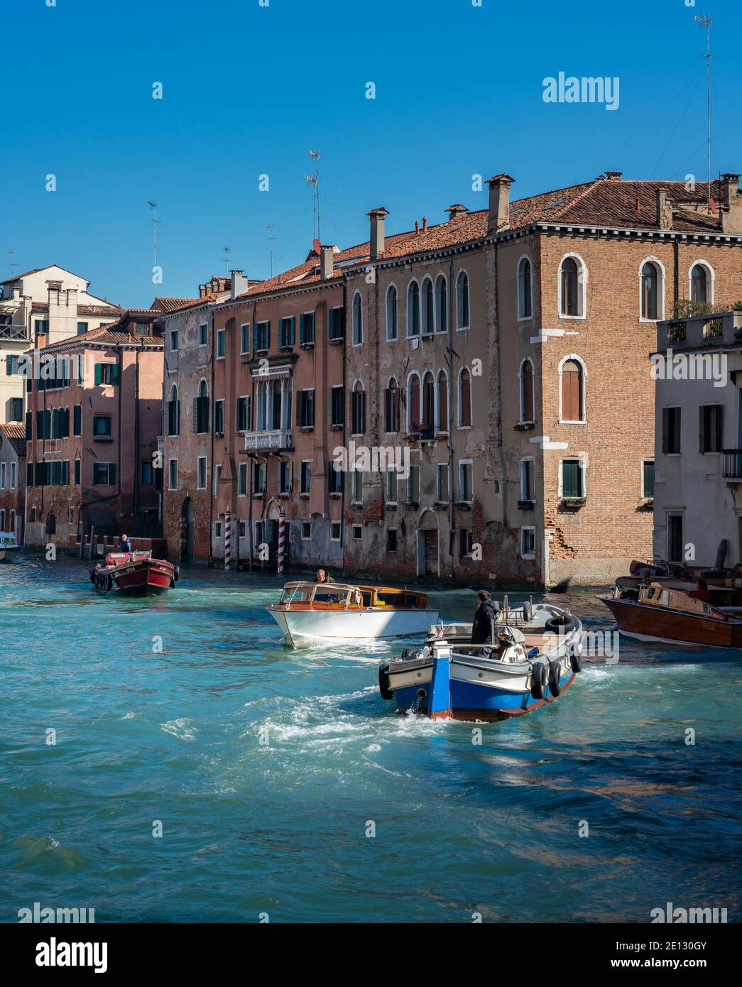 Venice supply boat hi-res stock photography and images - Alamy