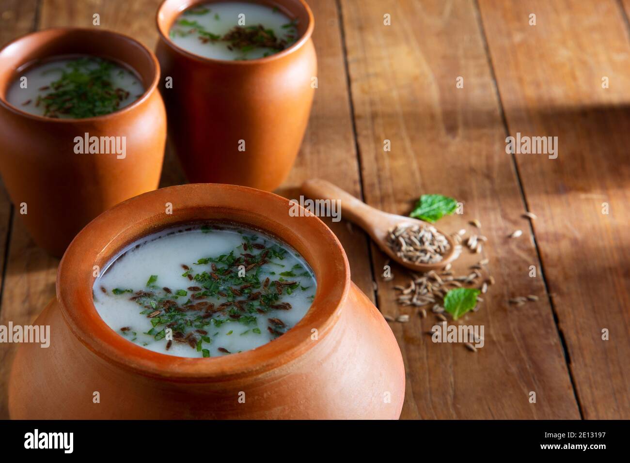 Buttermilk Indian Chash Photography Stock Photo 1194130048