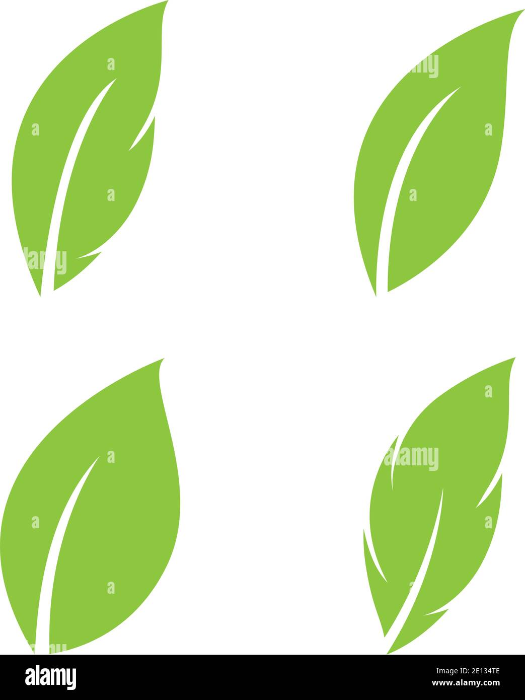 Logos of green leaf ecology nature element vector icon Stock Vector ...