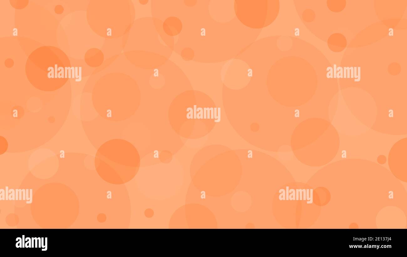 abstract orange background with circles Stock Photo - Alamy