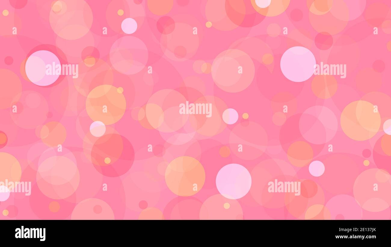 abstract pink background with bubbles Stock Photo - Alamy