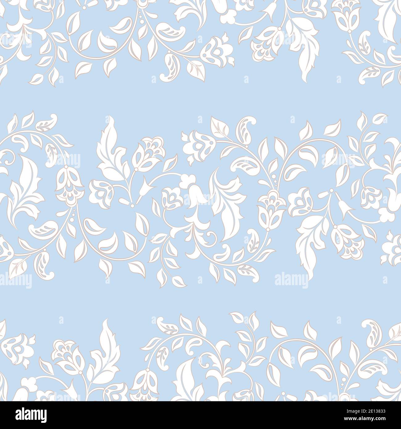 Beautiful vintage pattern. Floral vector background Stock Vector