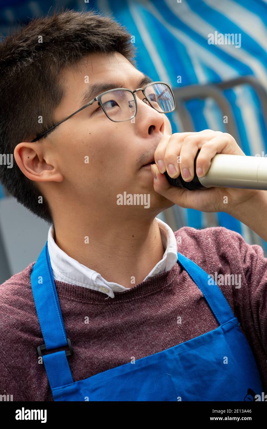 HONG KONG SAR: CHINA - February 10,2018. Hong Kong Lunar New Year Fair opens in Victoria Park. The Chinese New Year fair, traditionally filled with fl Stock Photo