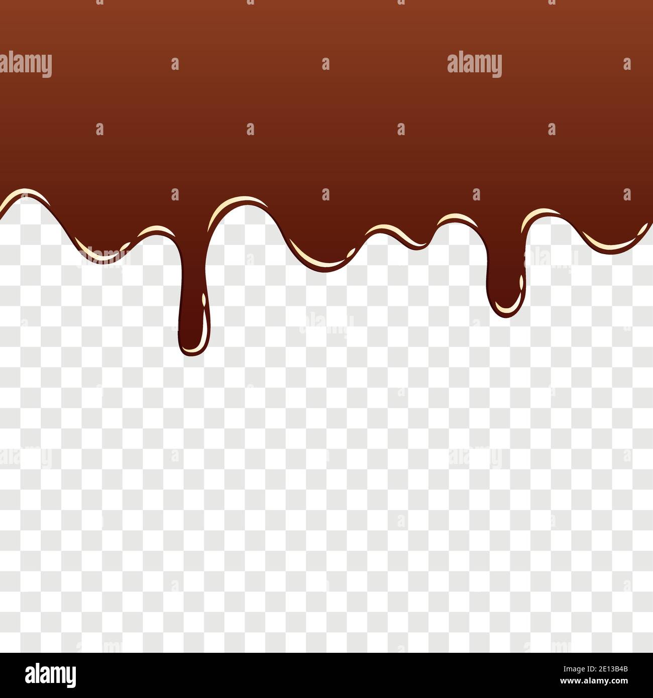 sweet melting chocolate icing background vector illustration EPS10 Stock Vector