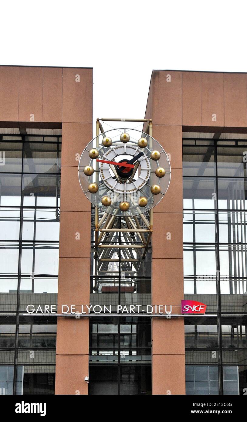 Lyon La Part Dieu railway station, France Stock Photo Alamy