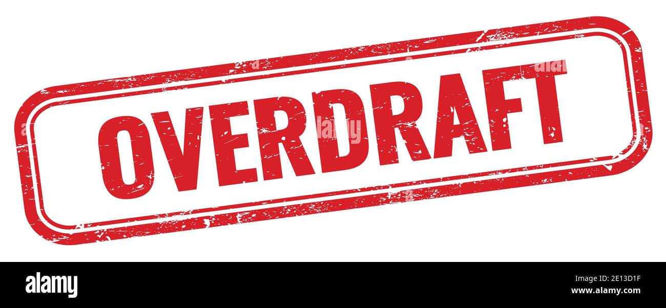 Overdraft text hi-res stock photography and images - Alamy