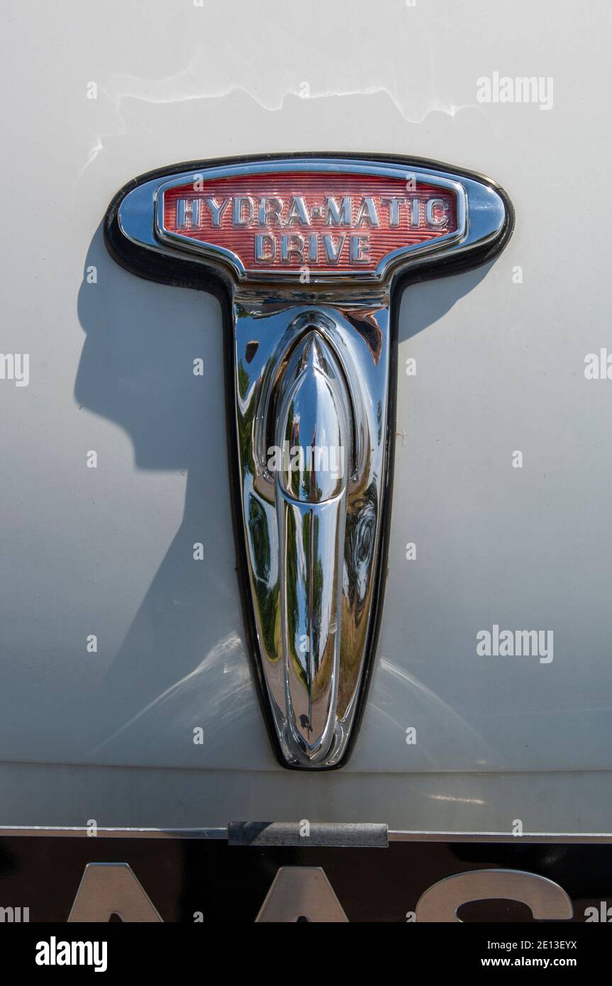 1950 Oldsmobile Rocket 88 prepared for the Pan American rally Stock Photo