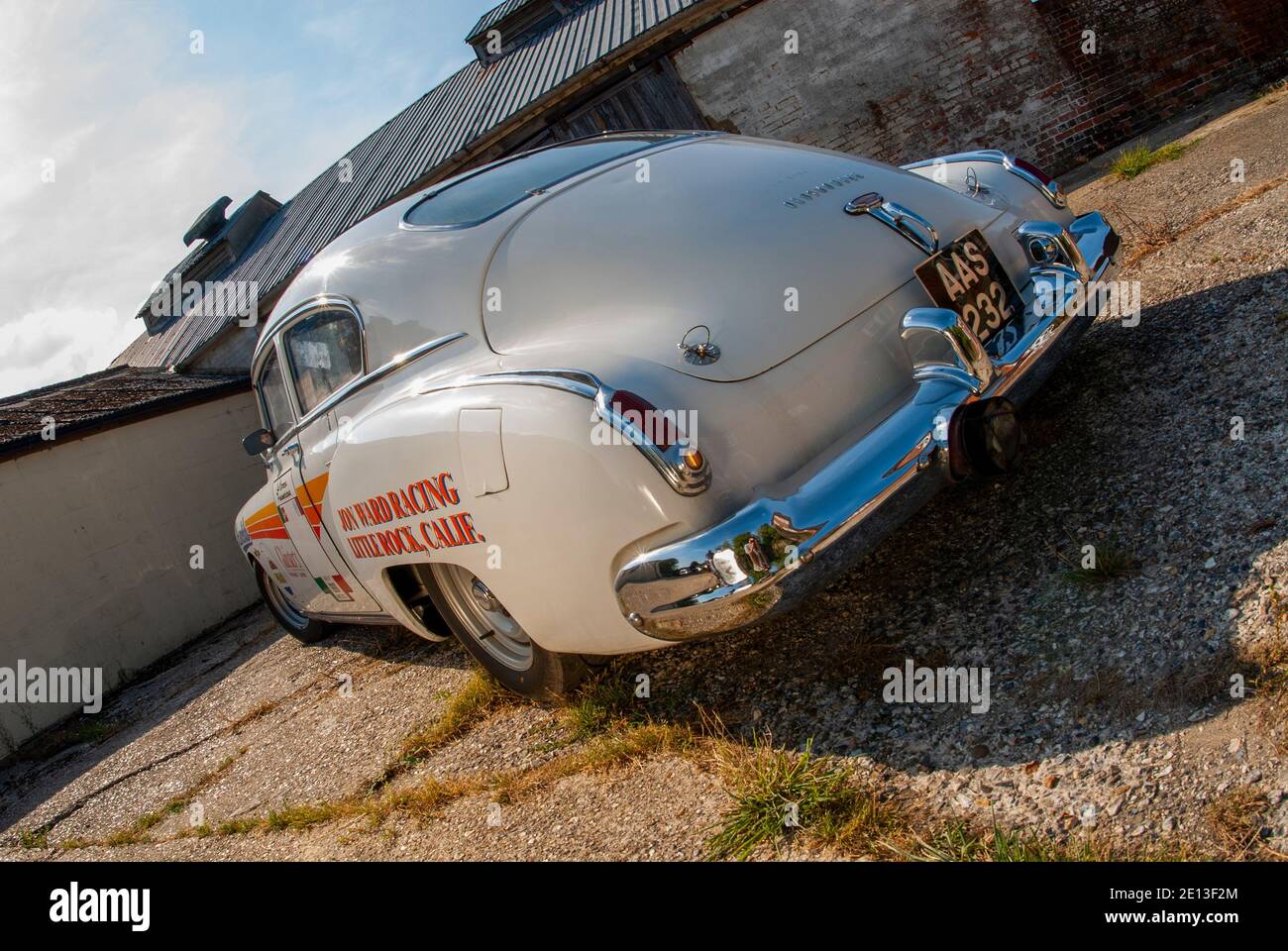 1950 Oldsmobile Rocket 88 prepared for the Pan American rally Stock Photo