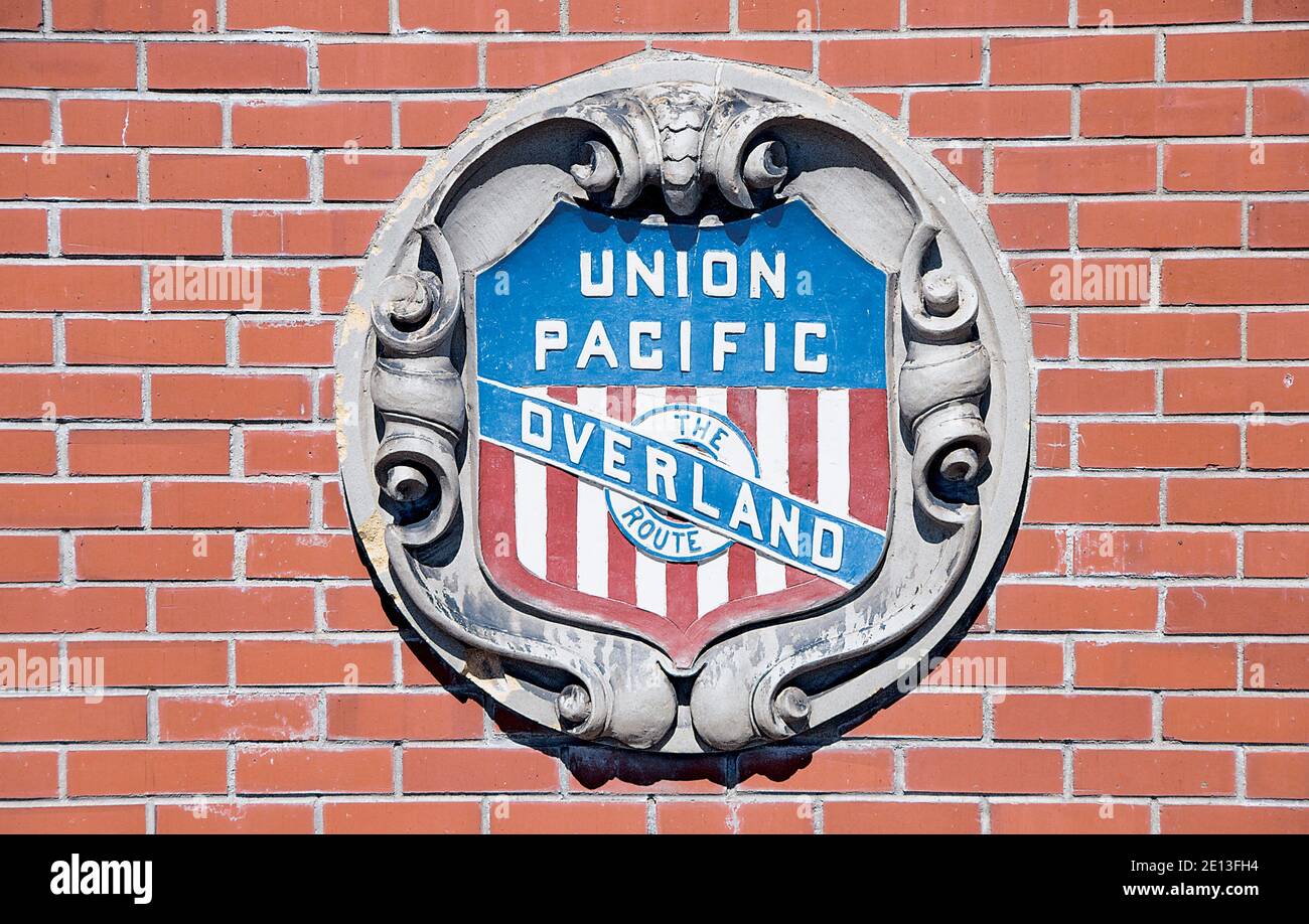 Union Pacific Overland Route Stock Photo