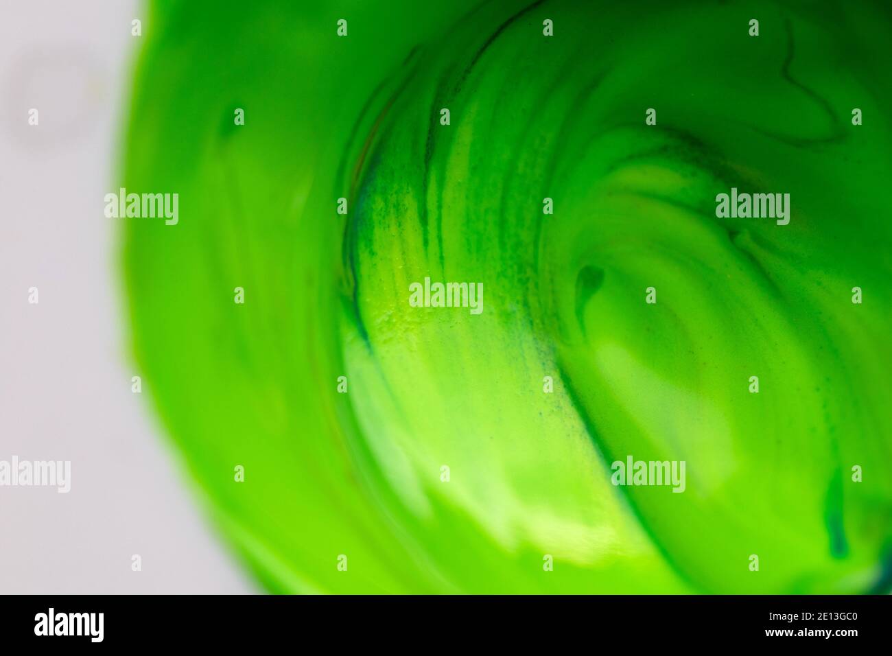 Abstract blurred background. Paint on the palette, streaks from mixing