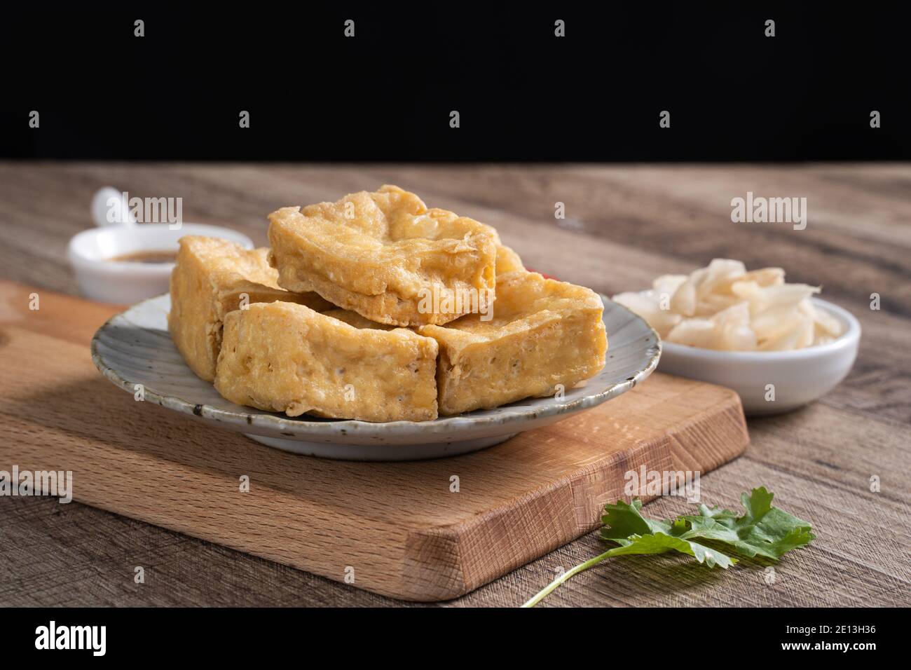 Deep fried soybean curd hires stock photography and images Alamy