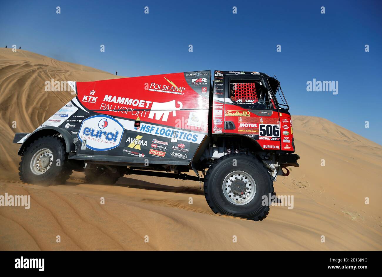 Rallying - Dakar Rally - Stage 2 - Bisha to Wadi ad-Dawasir - Bisha, Saudi  Arabia - January 4, 2021 Mammoet Rallysport's Martin Van Den Brink and  Co-Driver Wouter De Graaff in