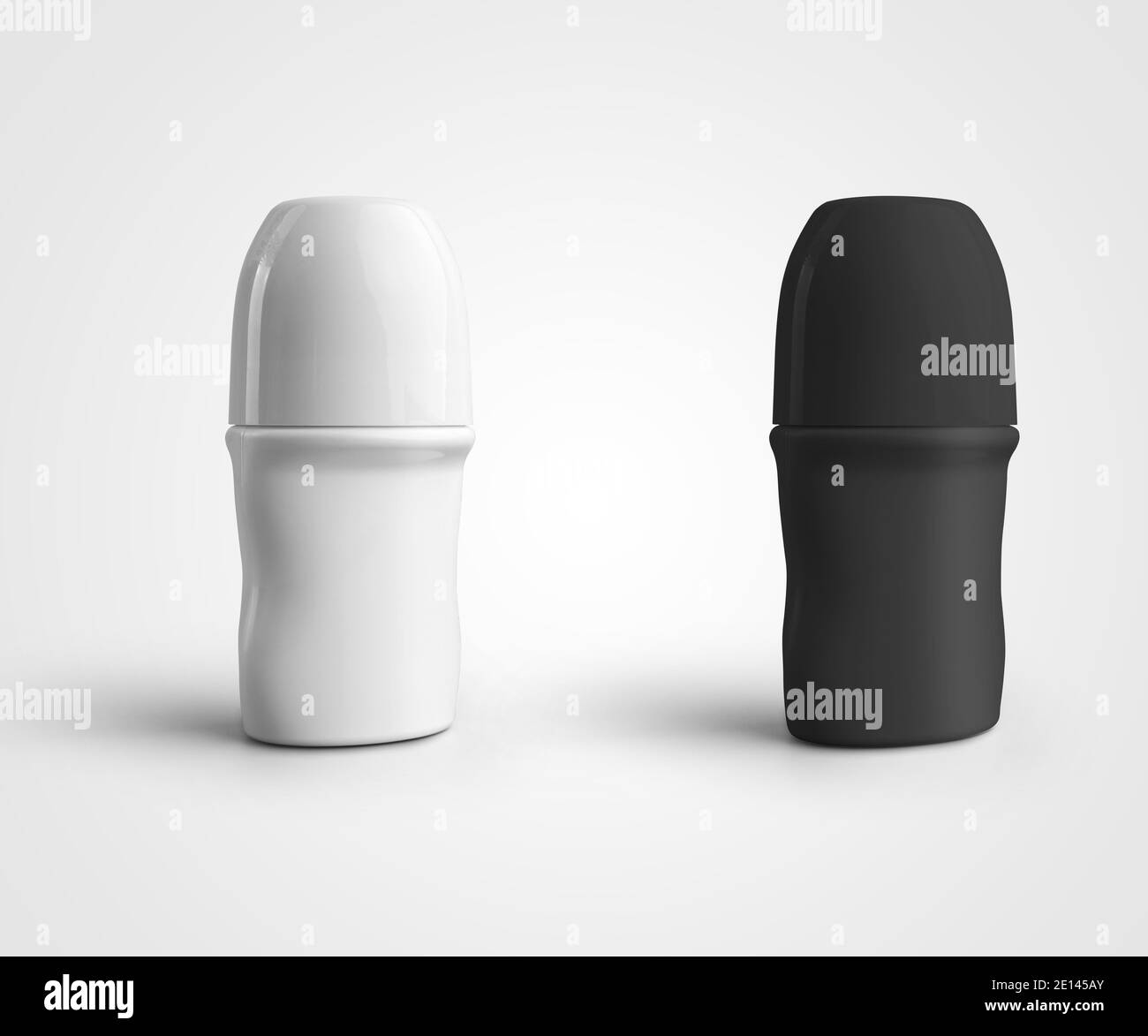 Download Template Of Plastic White Black Roll On Deodirant Isolated On Background Antiperspirant Empty Jar Mockup For Design Presentation Print Set Of Pac Stock Photo Alamy
