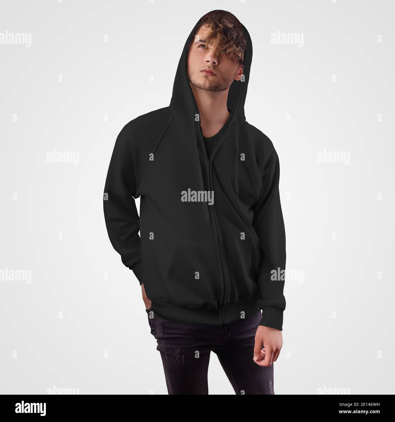 Black hoodie guy clearance