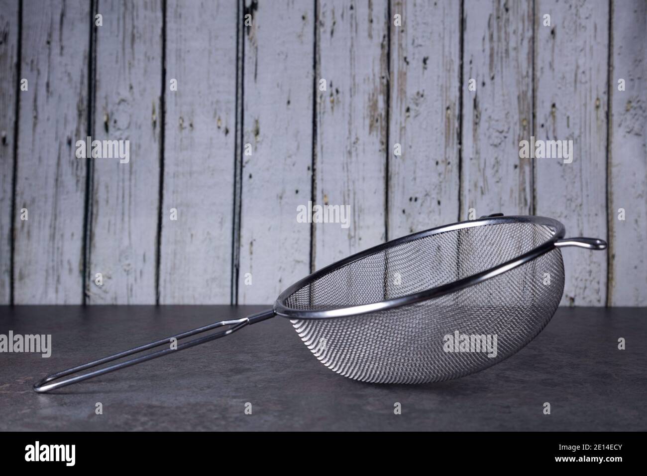 Sieve in the kitchen Stock Photo Alamy