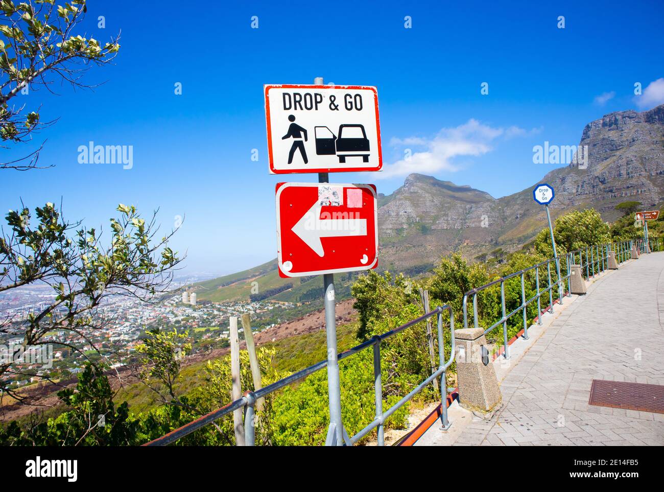 Kloof Corner Cape Town, South Africa 02/12/2020 Red and white drop