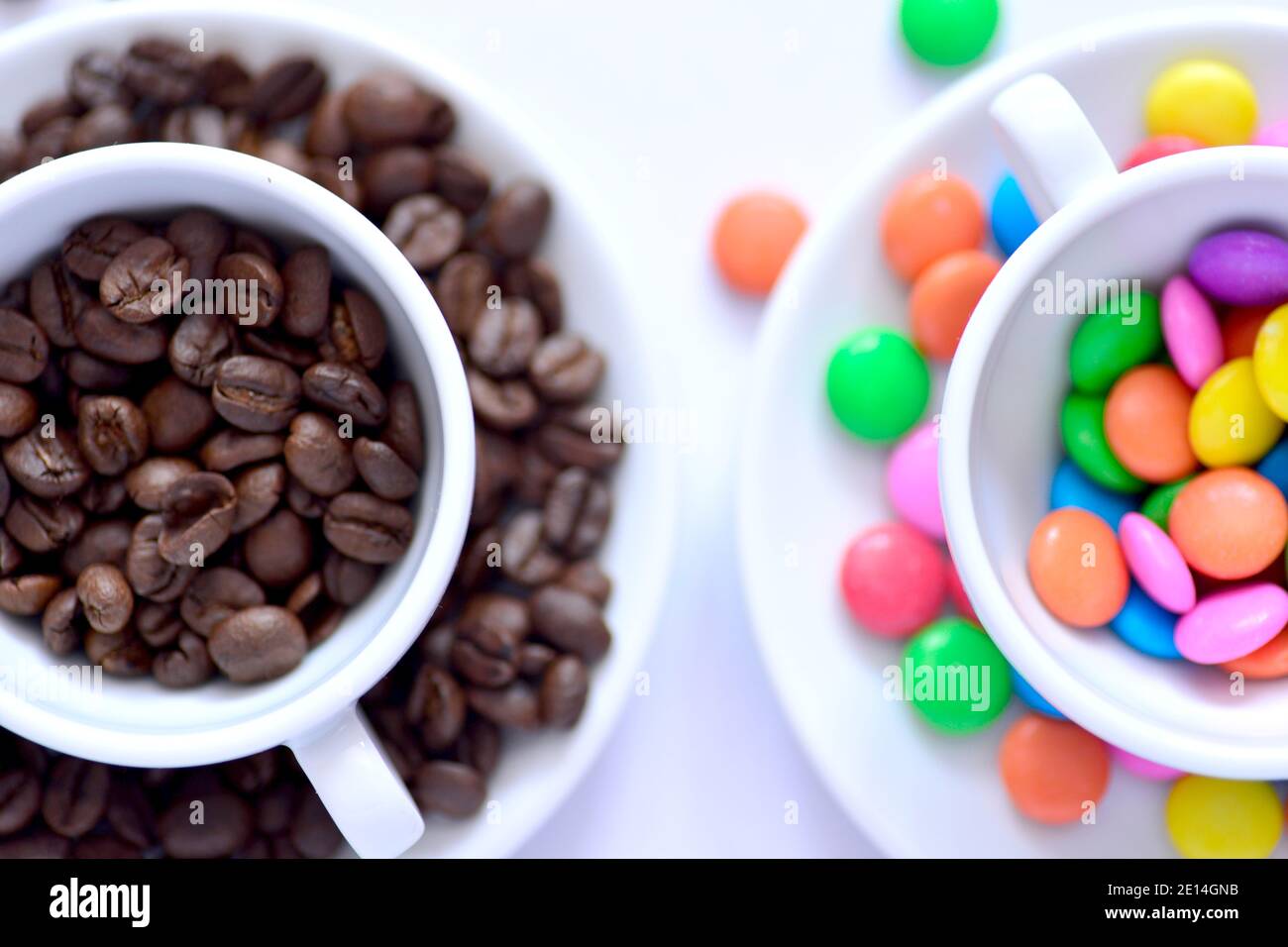 Coffee and chocolates Stock Photo Alamy