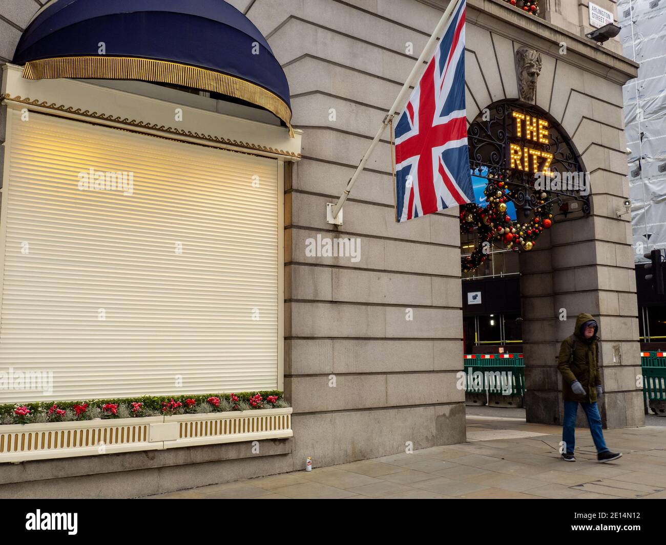 New Year's Day 2021 in central London Stock Photo Alamy