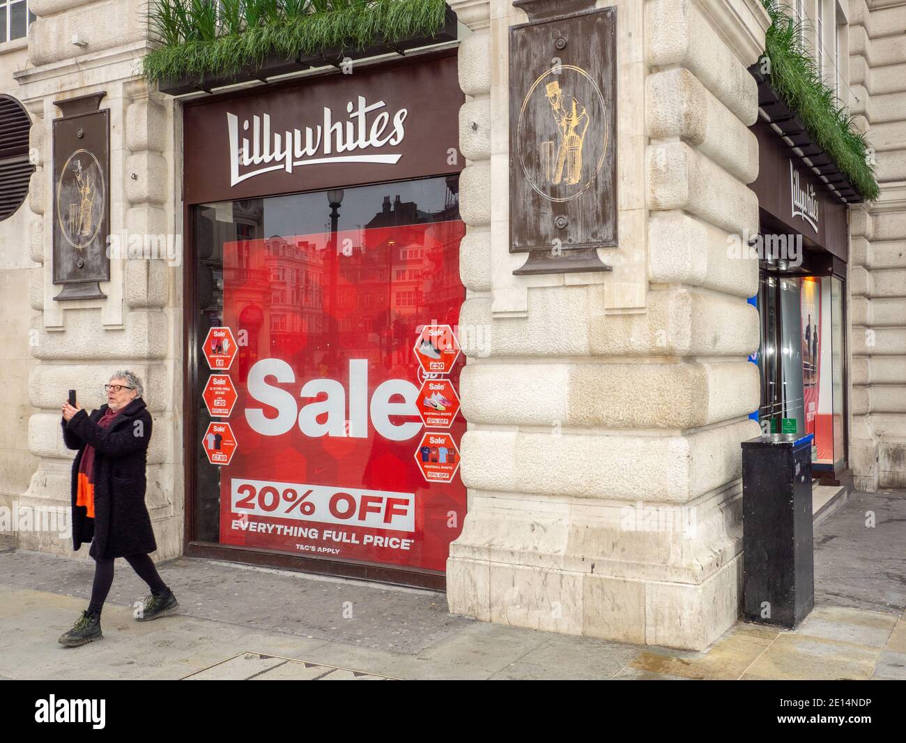 New Year's Day 2021 in central London Stock Photo Alamy