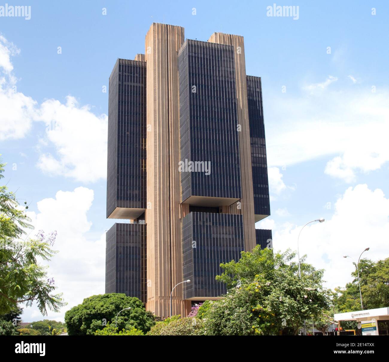 Central Bank of Brazil ( Banco Central do Brasil - BACEN ). Stock Photo