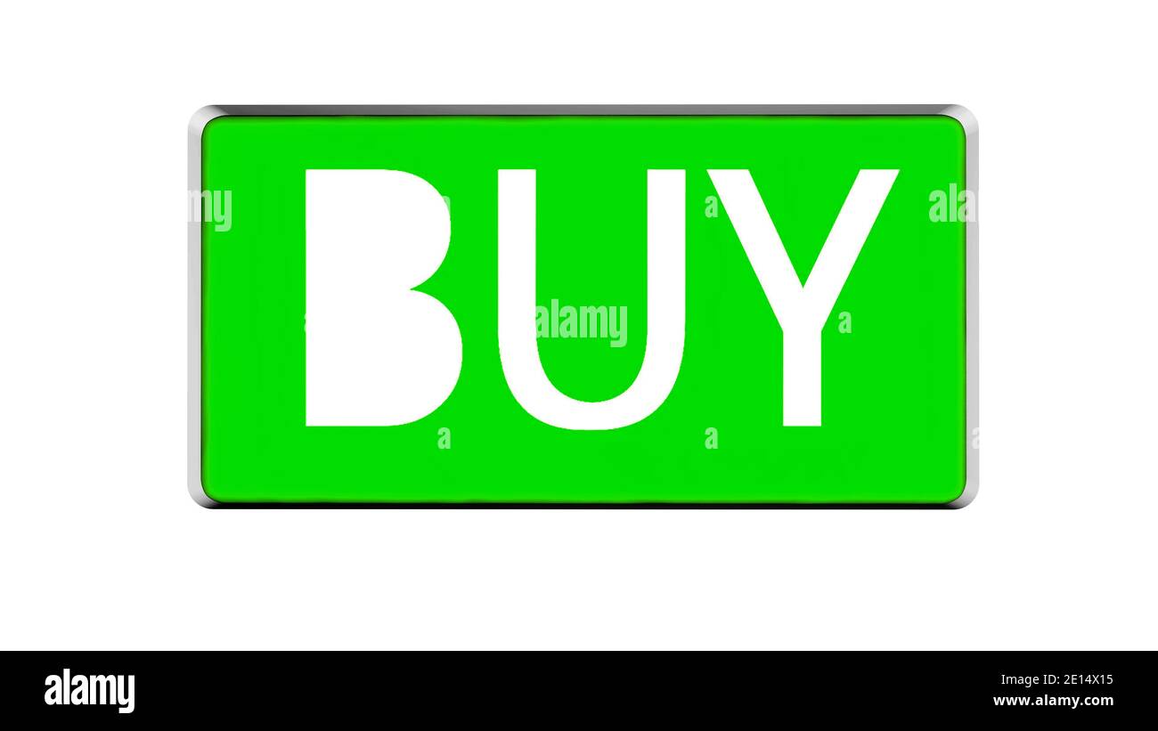 red button with sign Stock Photo Alamy