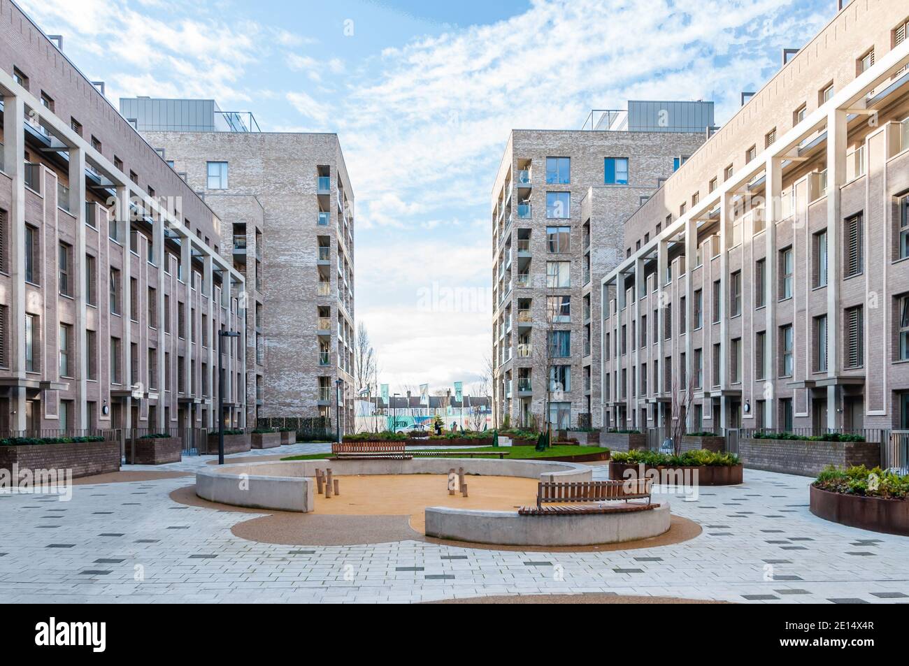 Former site of west ham football ground upton park hires stock