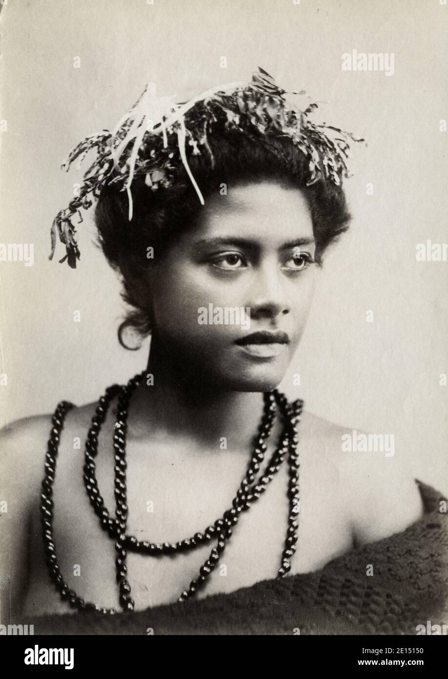 Vintage Th Century Photograph Oceania Pacific Islands Probably