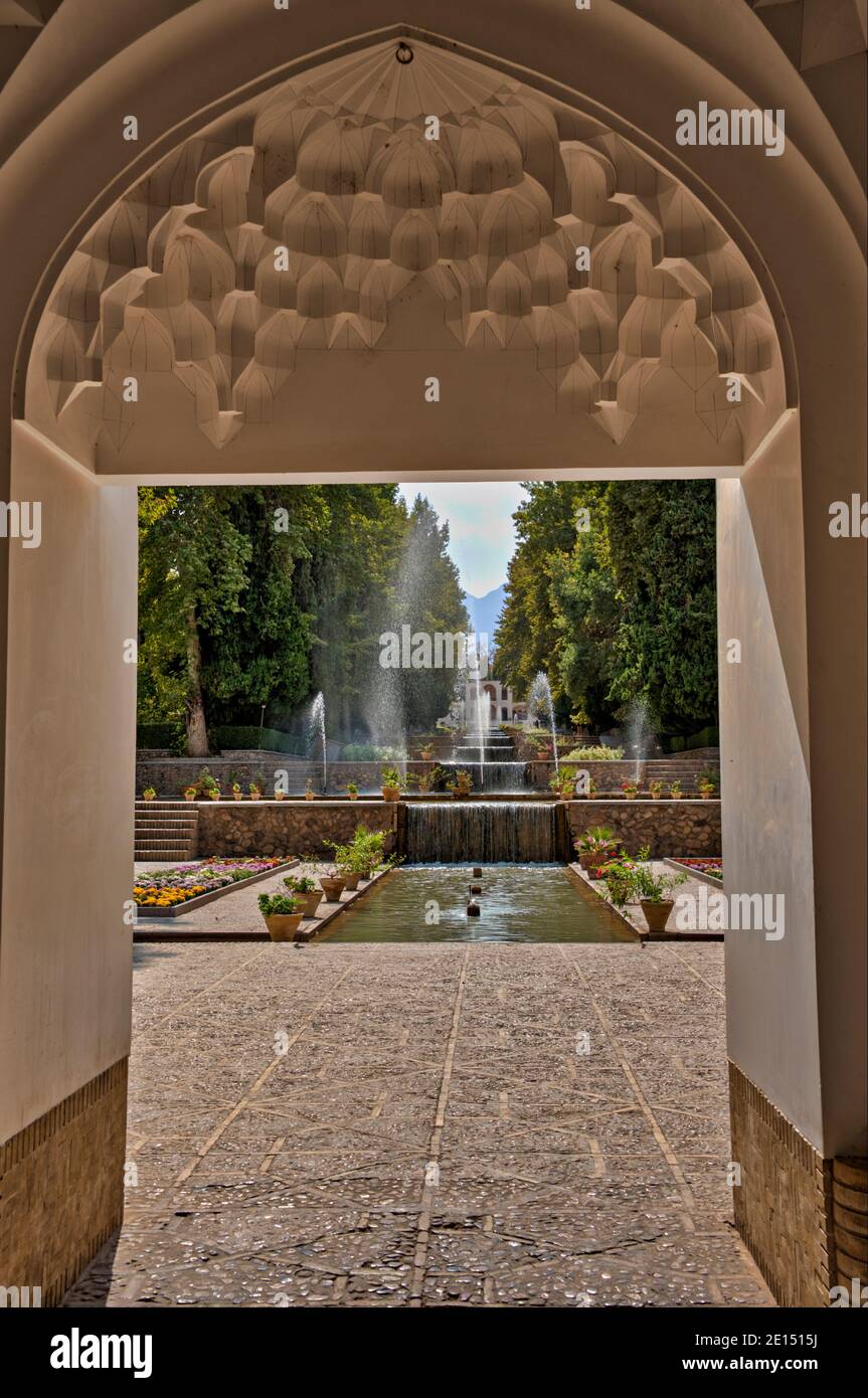 Entrance pavilion to the garden grounds, Shazdeh Garden, Mahan, Kerman