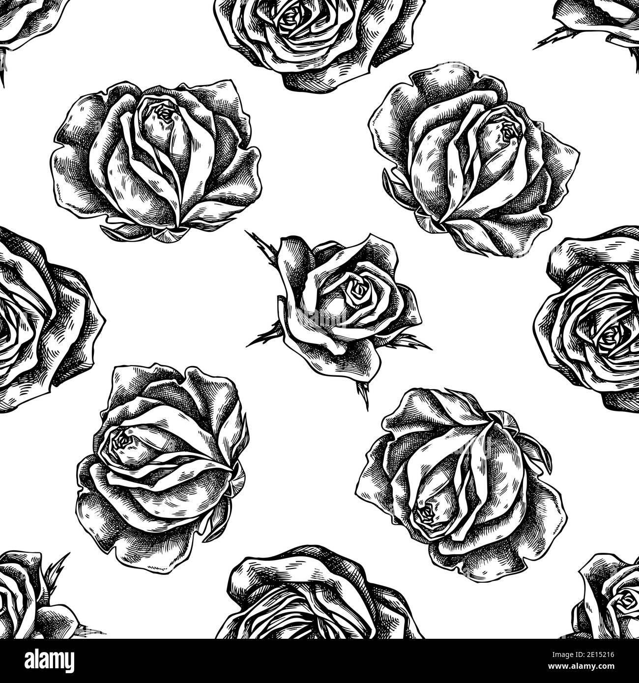 Vintage chic background roses Black and White Stock Photos & Images - Alamy