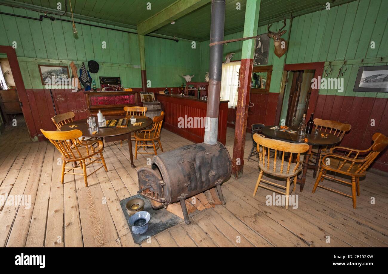 Canada, British Columbia, Cache Creek, Historic Hat Creek Ranch, Hat