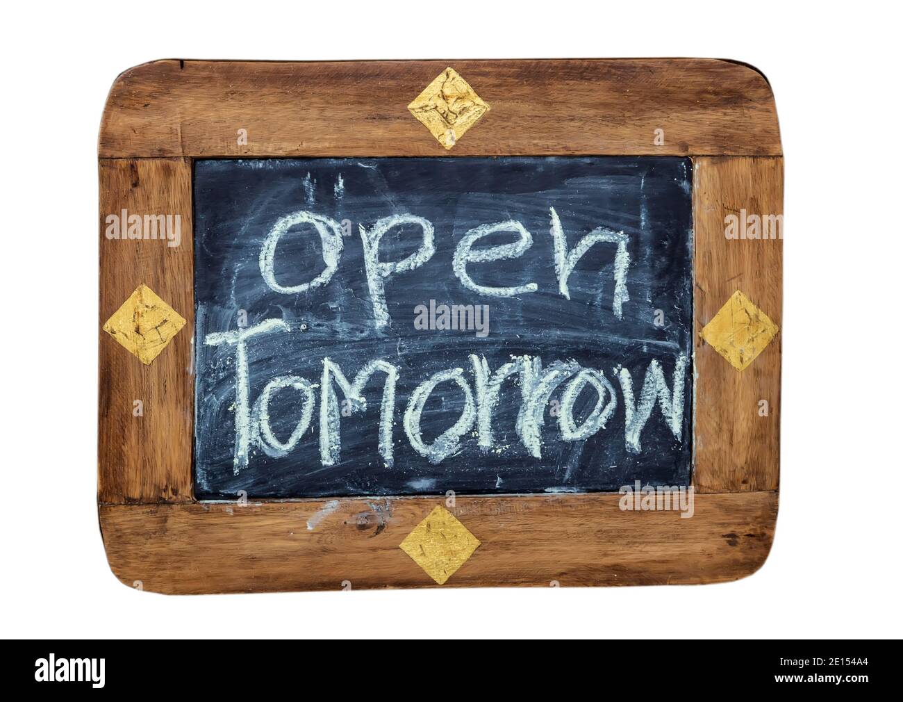 Vintage frame Back to school chalk white blackboard chalkboard board