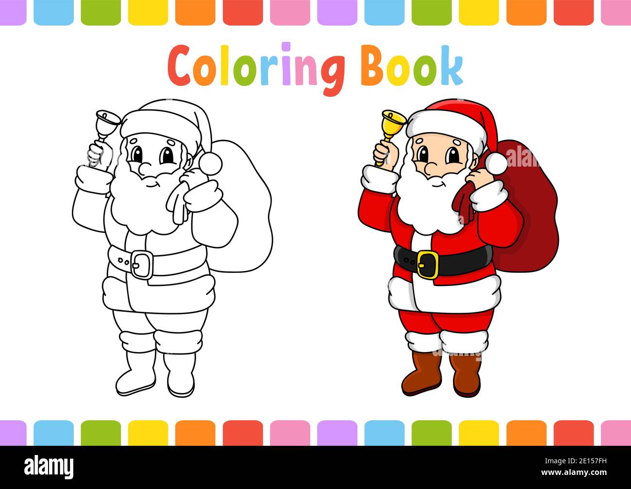 Coloring book for kids. Cheerful character. Vector illustration. Cute ...