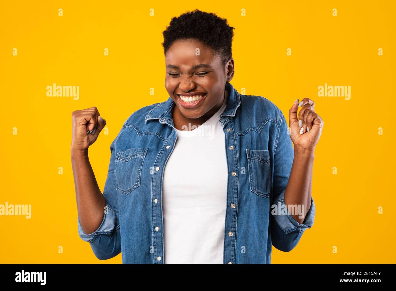 Joyful plus size hi-res stock photography and images - Alamy