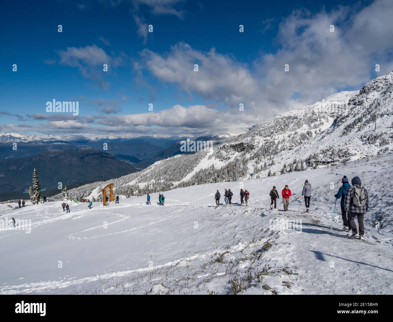 Ski Resort, British Columbia, Canada Stock Photo Alamy