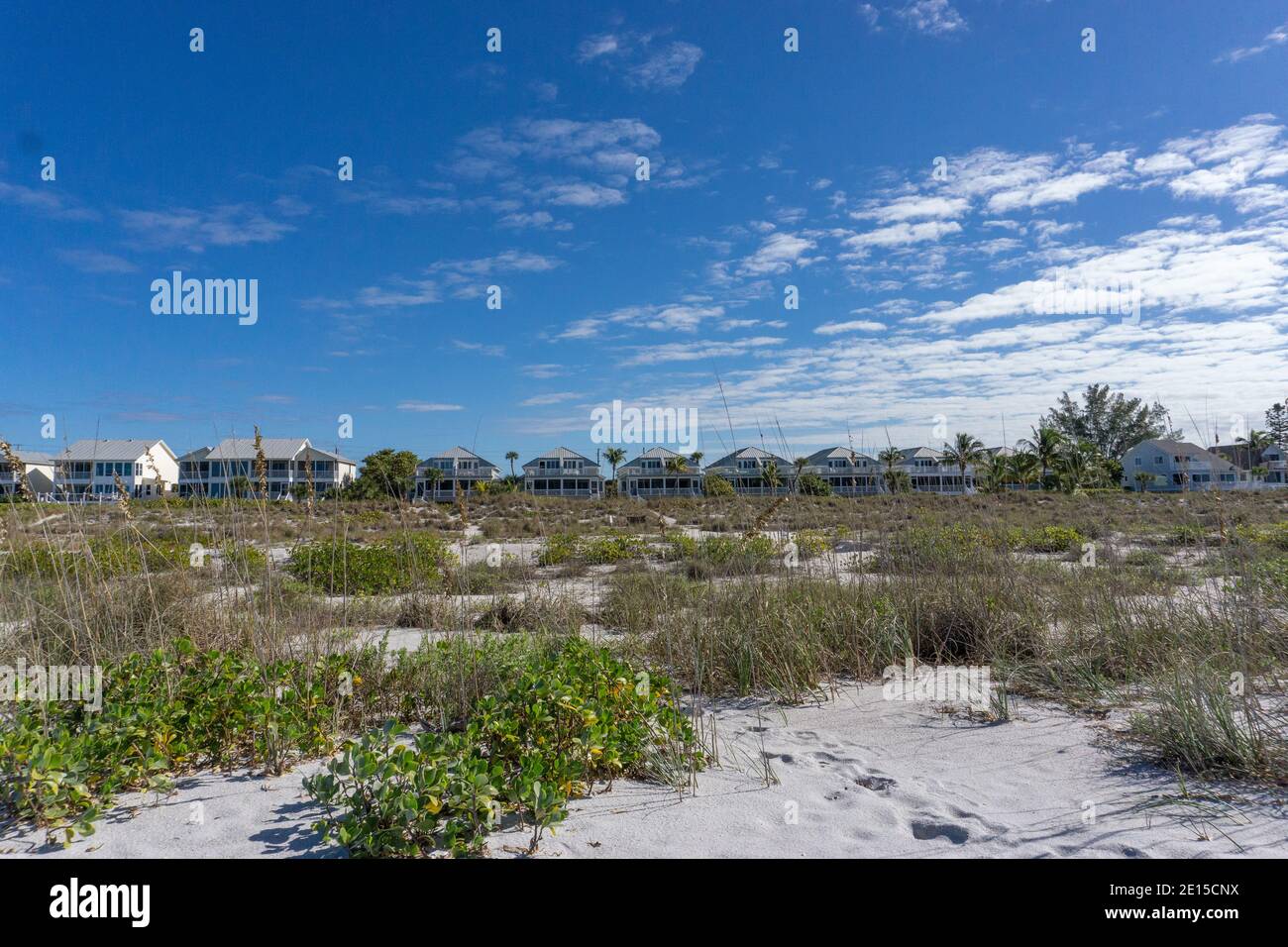 Vacation homes in Florida along the beach Gasparilla island state park