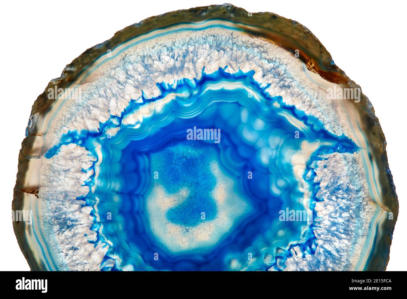 Blue Agate Coasters | Set of Four