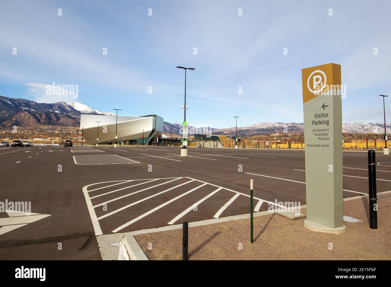 Olympic and Paralympic Museum in Colorado Springs, Colorado Stock Photo ...