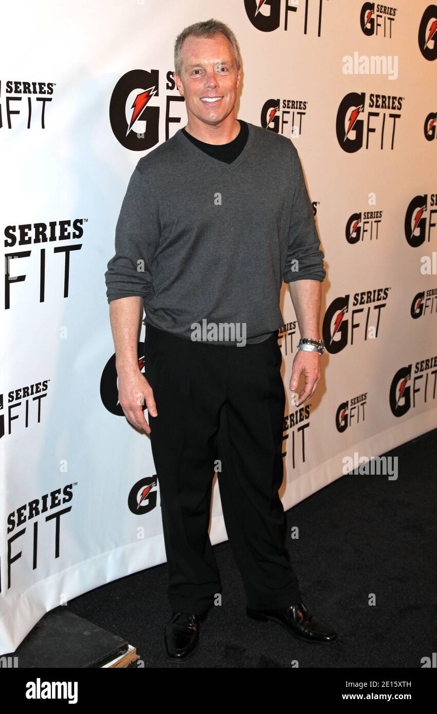 Gunnar Peterson arriving for 'The Gatorade G Series FIT Launch Event' held at SLS Hotel in Beverly Hills, CA, USA on April 12, 2011. Photo by Tonya Wise/ABACAPRESS.COM Stock Photo